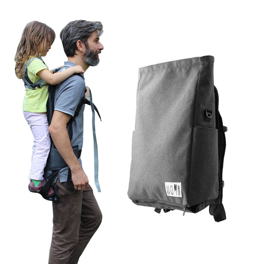 HOMB - Rucksack mit Rückentrage - Kindertrage ab 2 Jahre bis 25 kg-0