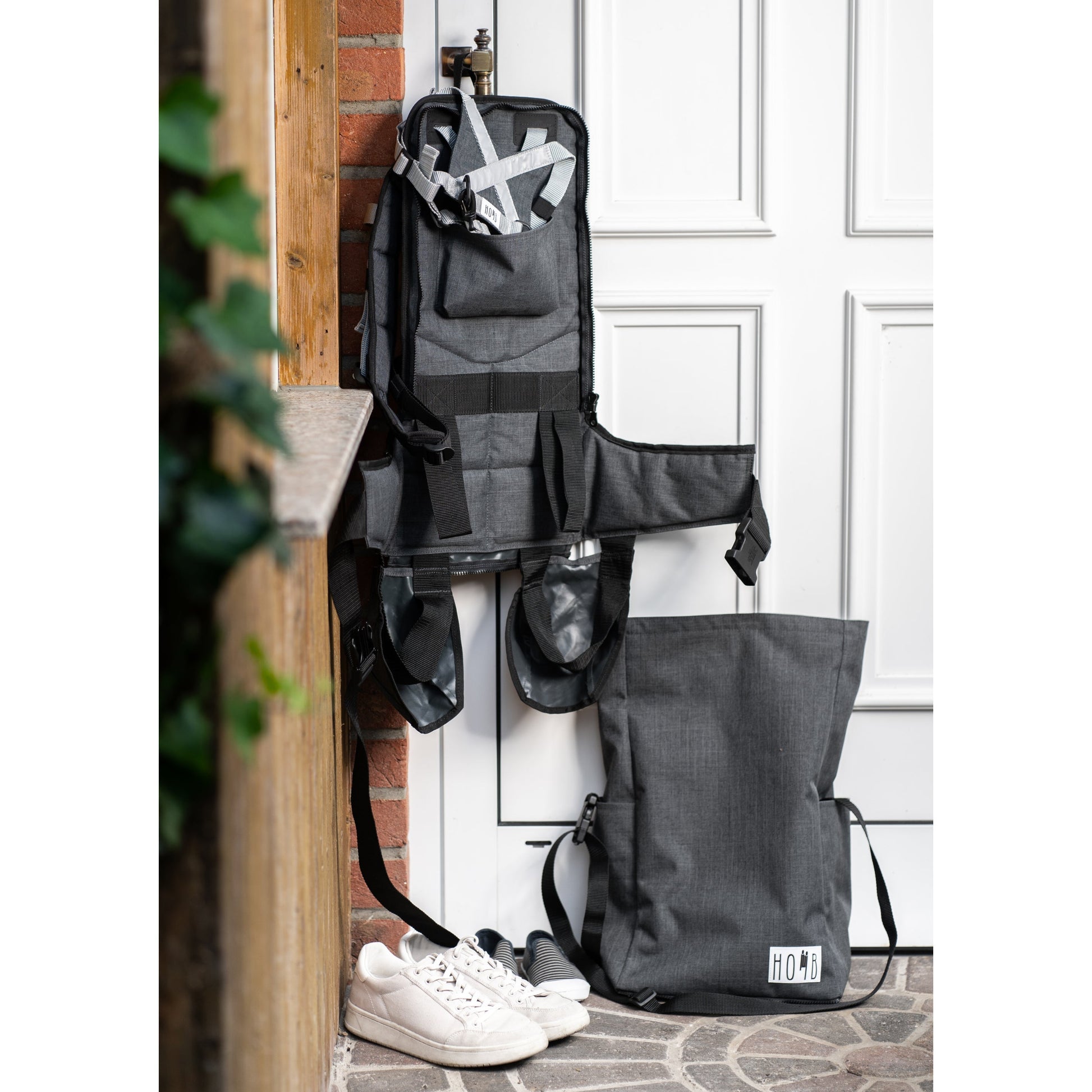 HOMB - Rucksack mit Rückentrage - Kindertrage ab 2 Jahre bis 25 kg-9