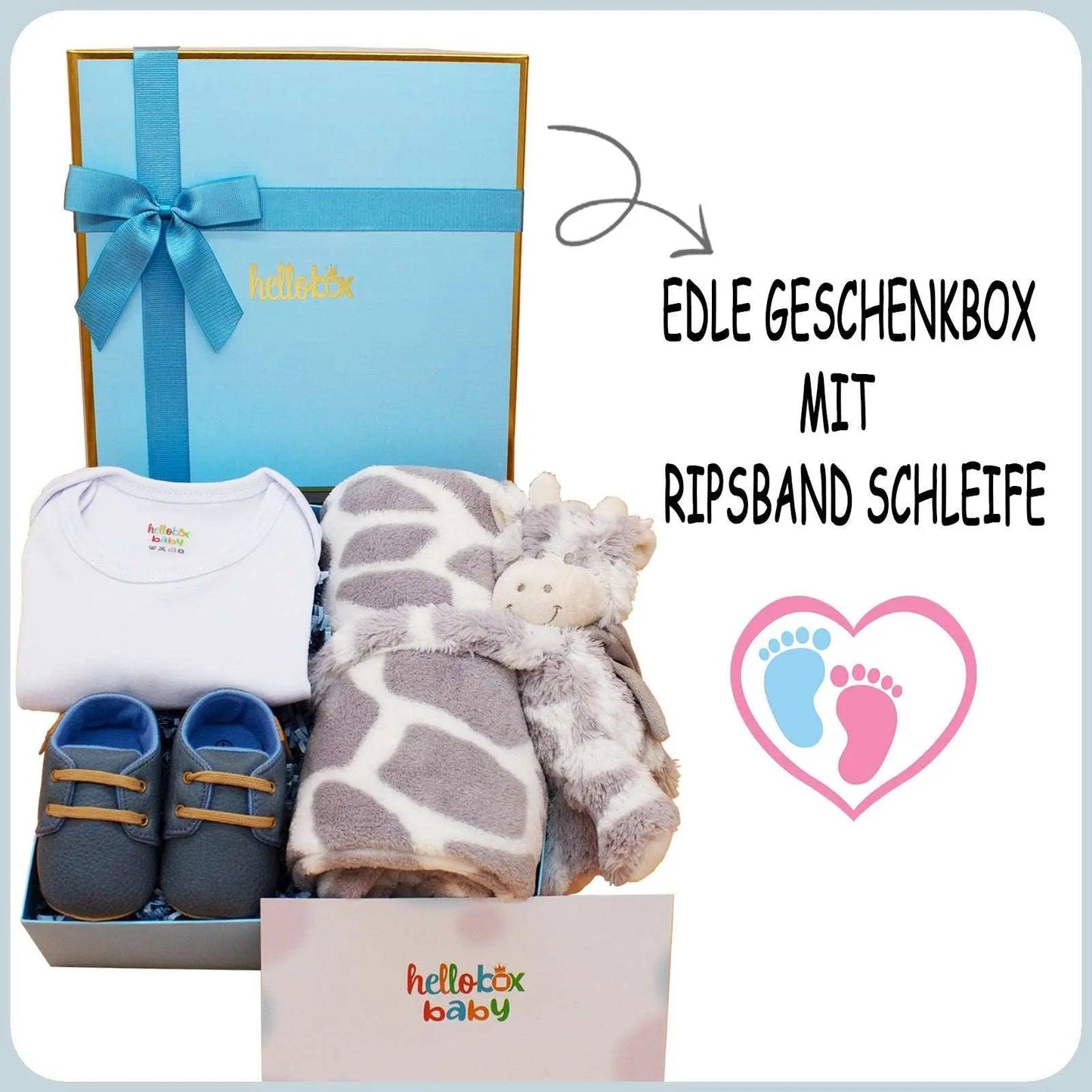 Hellobox Geschenk für neugeborene Blue Junge-1